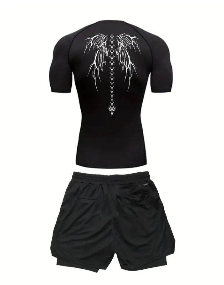 Erkaklar sport kiyimi, Fitness forma, 3tasi 1 da
