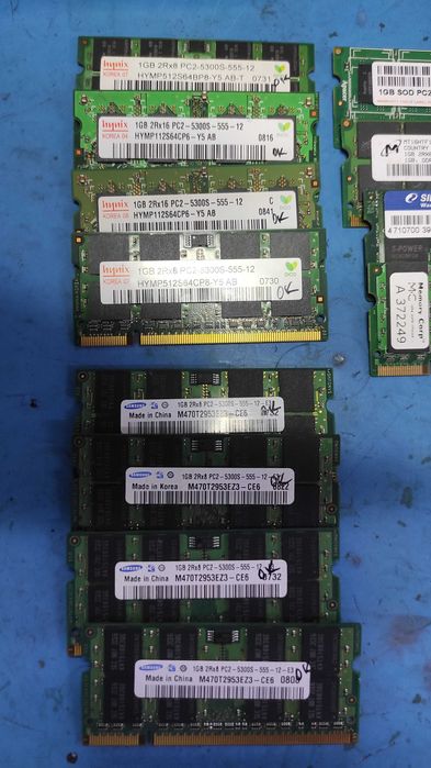 module ram laptop DDR 2 1Gb testate pret in lista