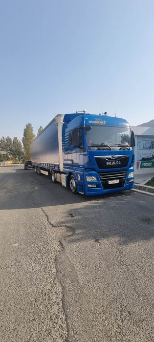 MAN TGX 18.460 + WIELTON прицеп сотилади