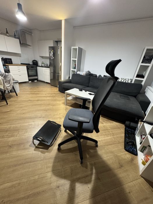 Scaun ergonomic Traffic Chairs + suport picioare Ikea Dagotto