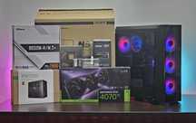 Ryzen 7-7700/RTX 4070Ti/RAM 32GB DDR5/SSD 1TB/Чисто Нов+Гаранция!