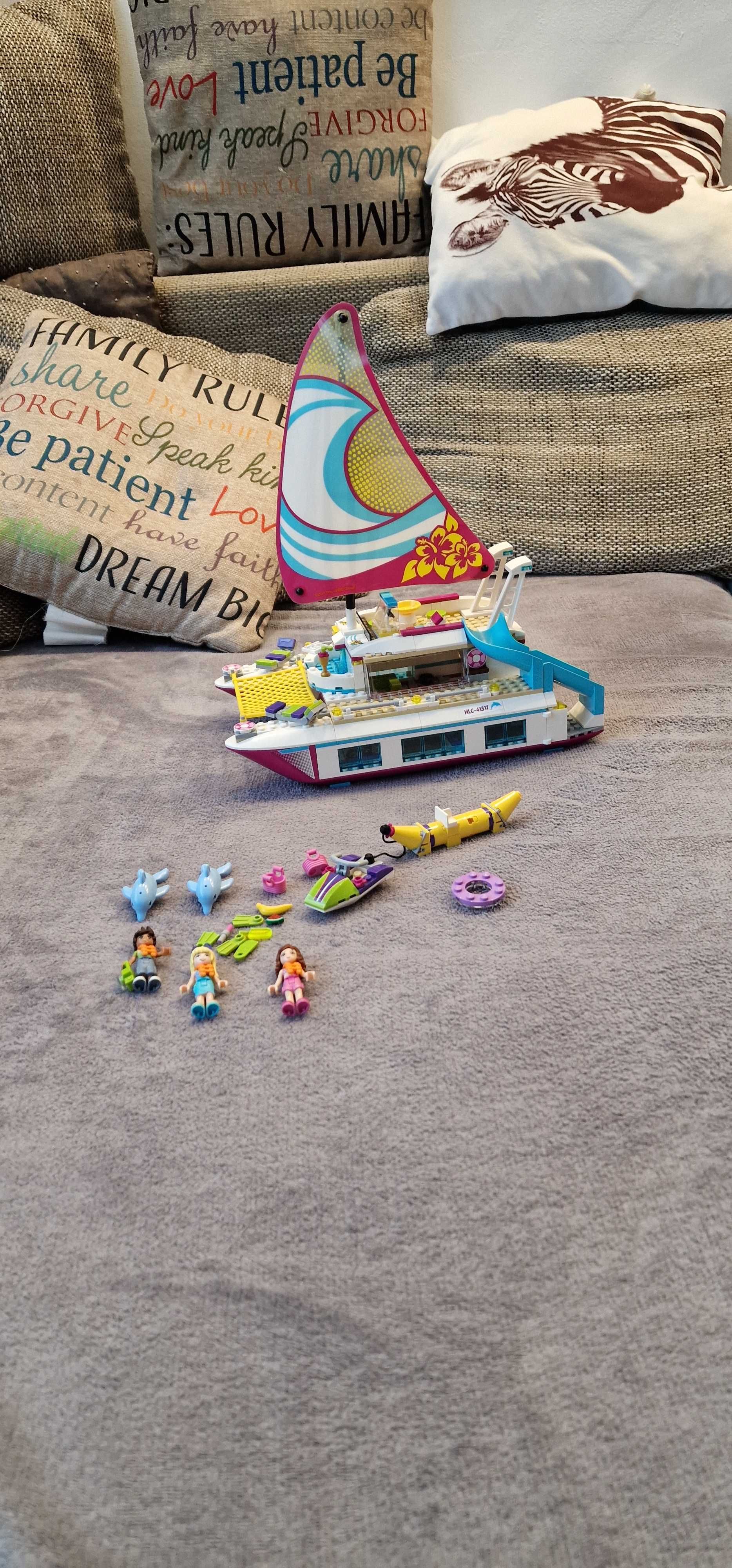 Lego Friends 41317 Croaziera insorita pe Catamaran + Bonus 10677