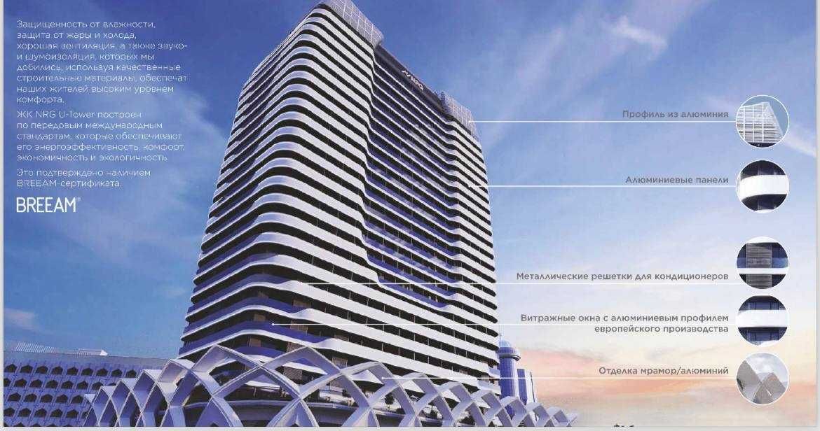 Продам квартиру на ЖК NRG U-Tower Срочно#