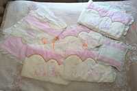 Бортики на кроватку.Одеяла,подушки,постельное бельё,пелёнки, полотенце