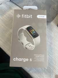 Bratara fitness FITBIT Charge 5, Android/iOS, Silicon,Crem