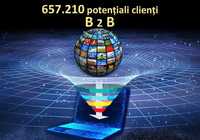 Toate firmele active din Romania, liste/baza date/xls/B2B/marketing