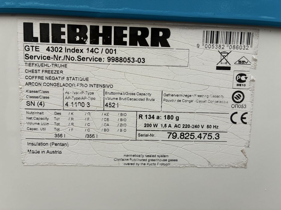 Lada frigorofica LIEBHERR