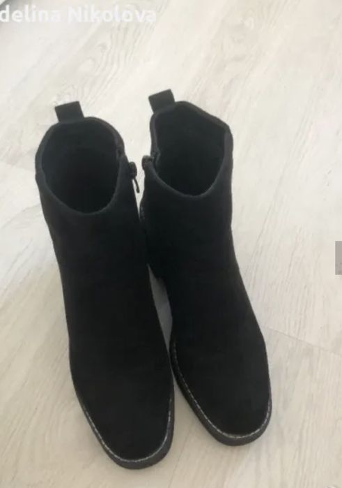 Дамски боти велур