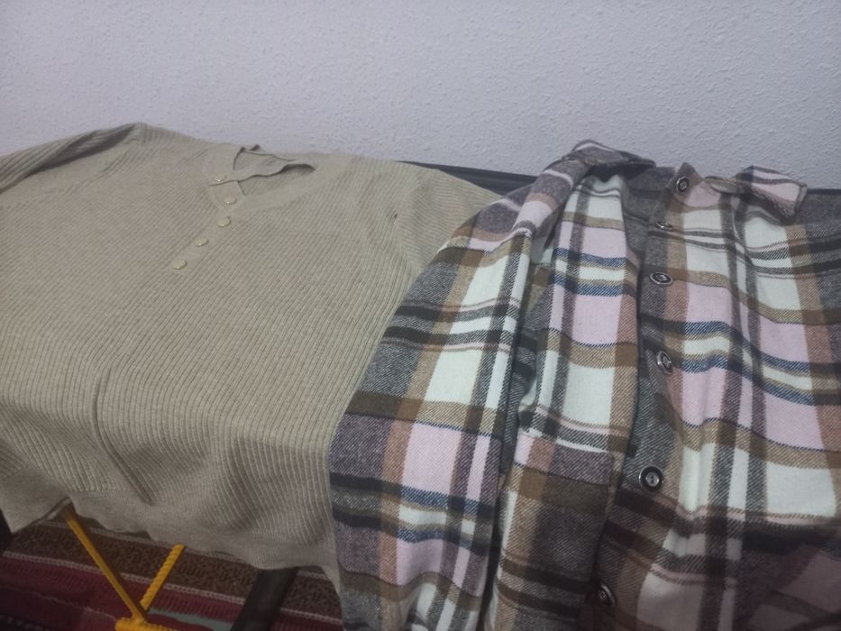 Женская одежда кофта брюки рубашка и треко все новое