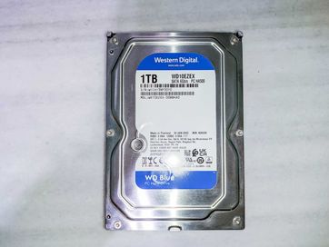 1 TB Western Digital (WD) Blue WD10EZEX Sata Твърд Диск HDD Почти Нов