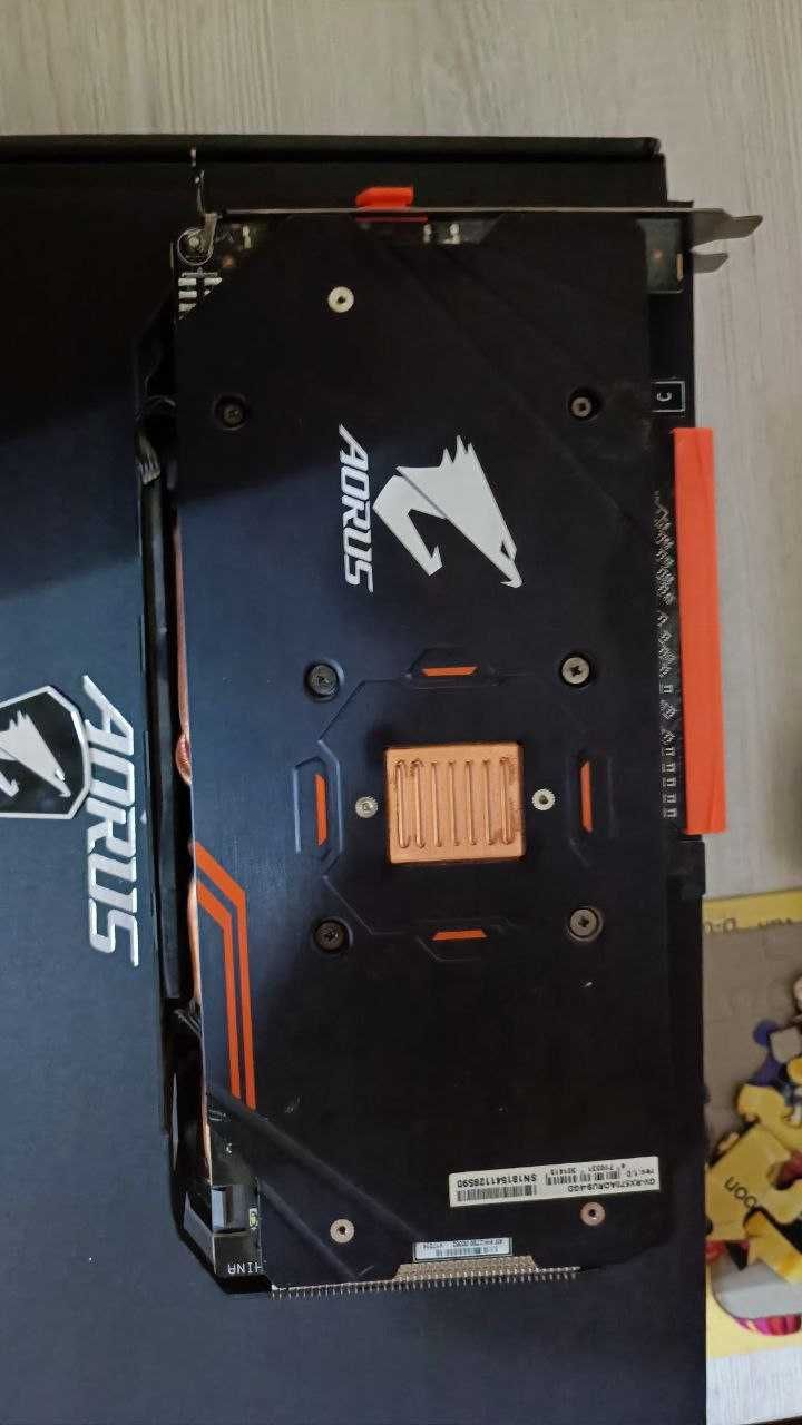 Видеокарта AORUS Radeon RX570 4Gb/DDR5 256bit