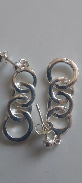 Cercei din argint model audi '