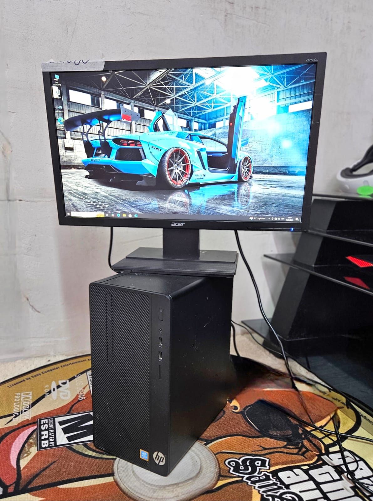 Игровой Компьютер intel Gold/DDR4/1650GTX/SSD/БП 500W./red/0:0:12