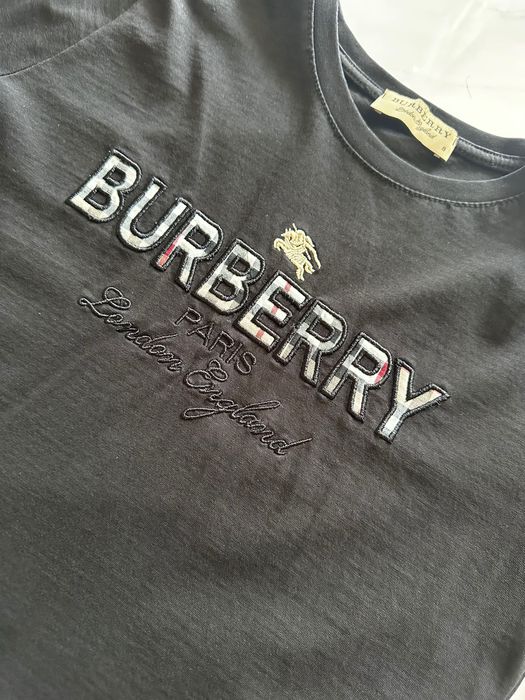 Дамска Черна тениска Burberry