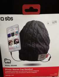 SBS Зимна шапка със слушалки"handsfree"