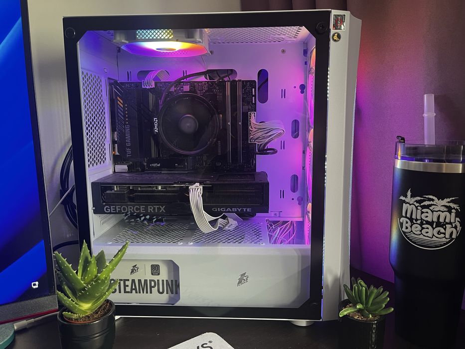 PC Gaming High-End – Ryzen 5 7600 / RTX 4070 12GB / 32GB DDR5 / SSD M2