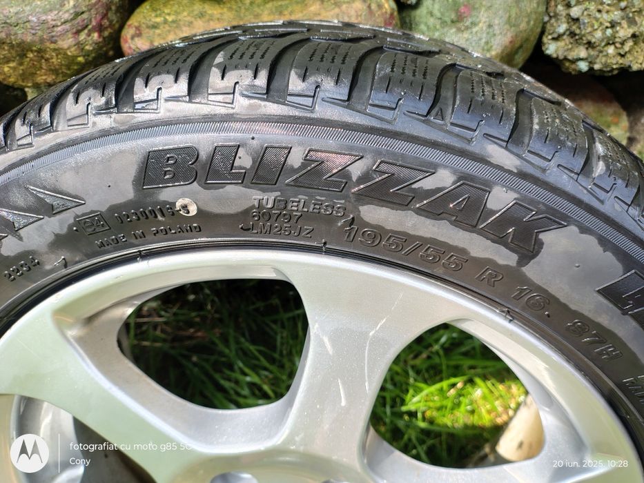 Jante cu cauciucuri Renault 195 55 15