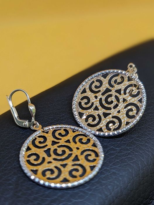 Cercei aur 14K 3.79g ag.7 Podu Ros 49213.11 - Garantie 2 Ani!