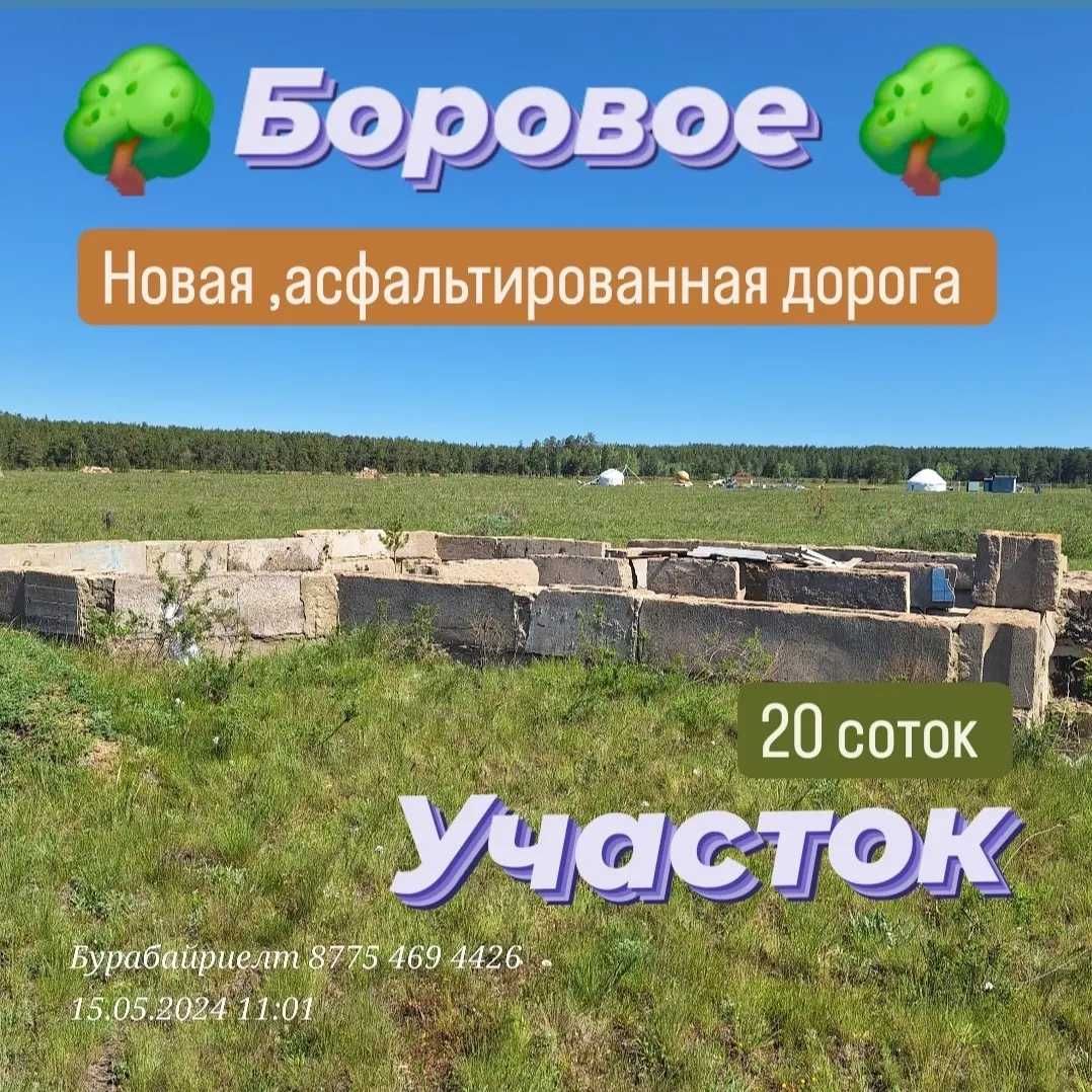 Продам земельный участок в Боровом