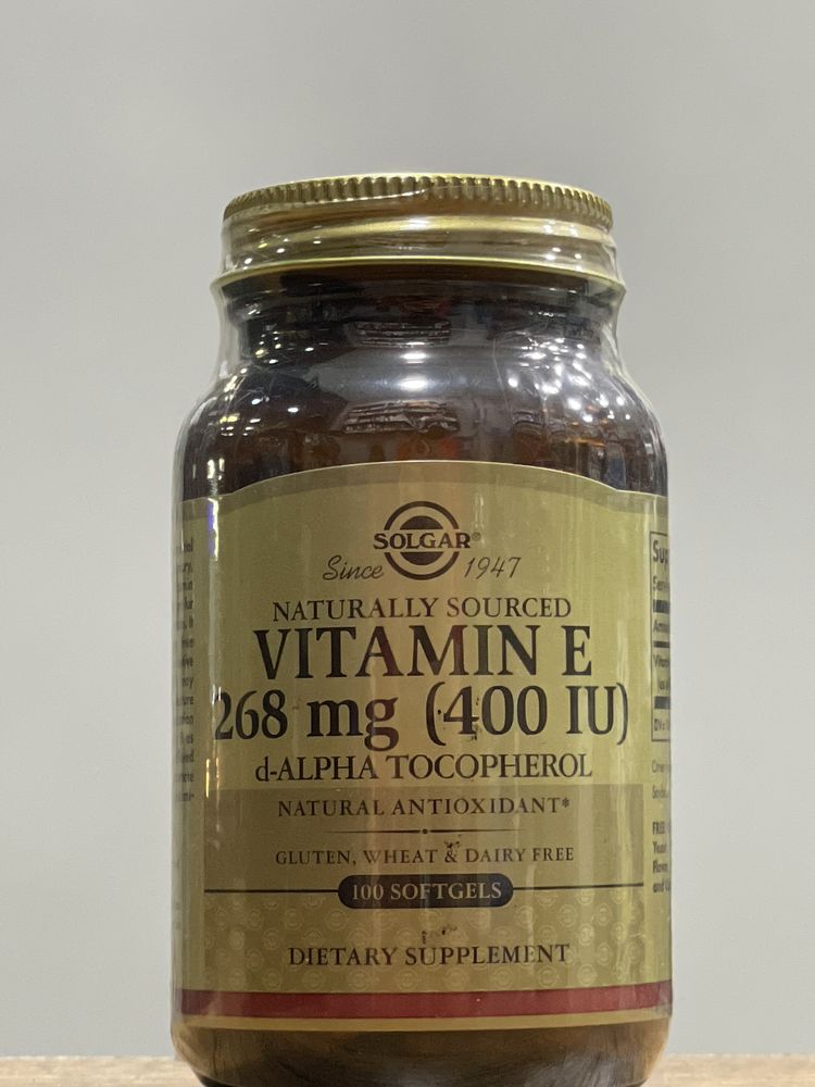 Solgar Vitamin E 268mg 100softgels