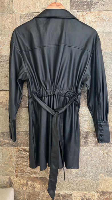 Кожена рокля ZARA