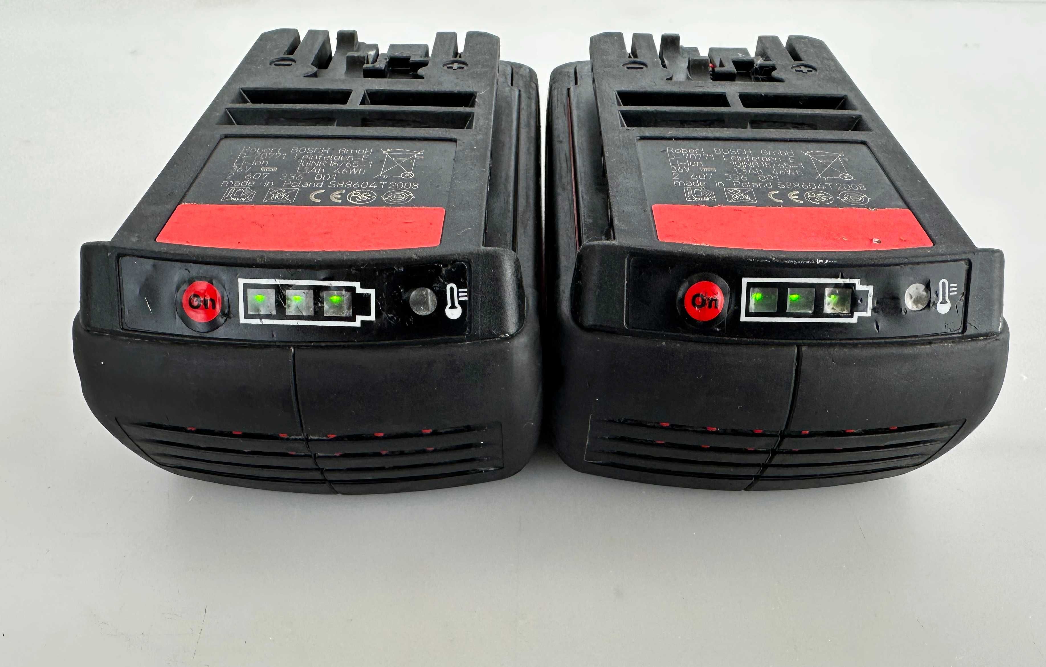 BOSCH - Стартов комплект от бързо зарядно и две батерии 36V 1.3Ah