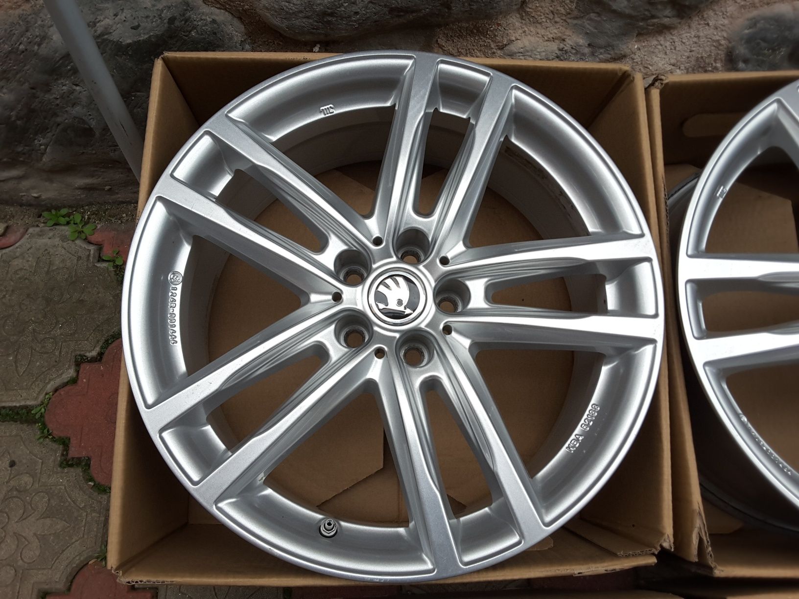 jante aliaj 19; 5x112; Skoda Kodiaq, Karoq, Octavia Scout