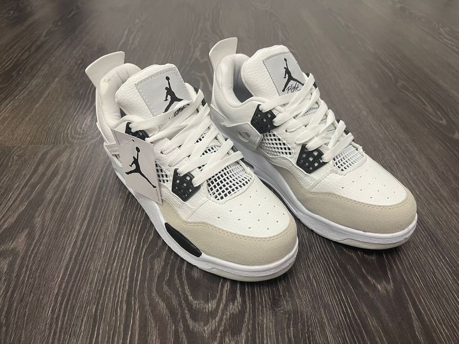 Adidasi Air Jordan 4Retro Millitary Black|Produs Nou Transport GRATUIT