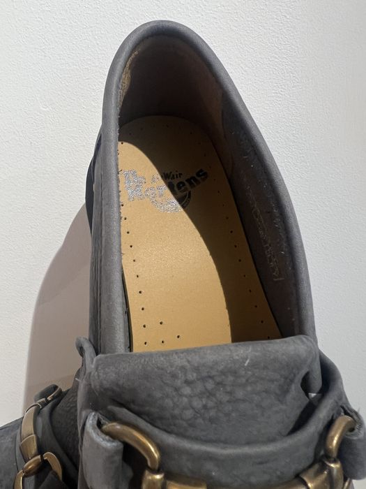 Mocasini Dr Martens 41 Adrian Snaffle blue nubuck originali noi