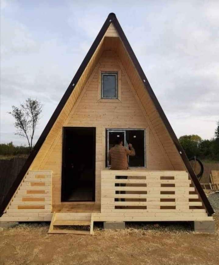 Vand casa  din lemn tip A