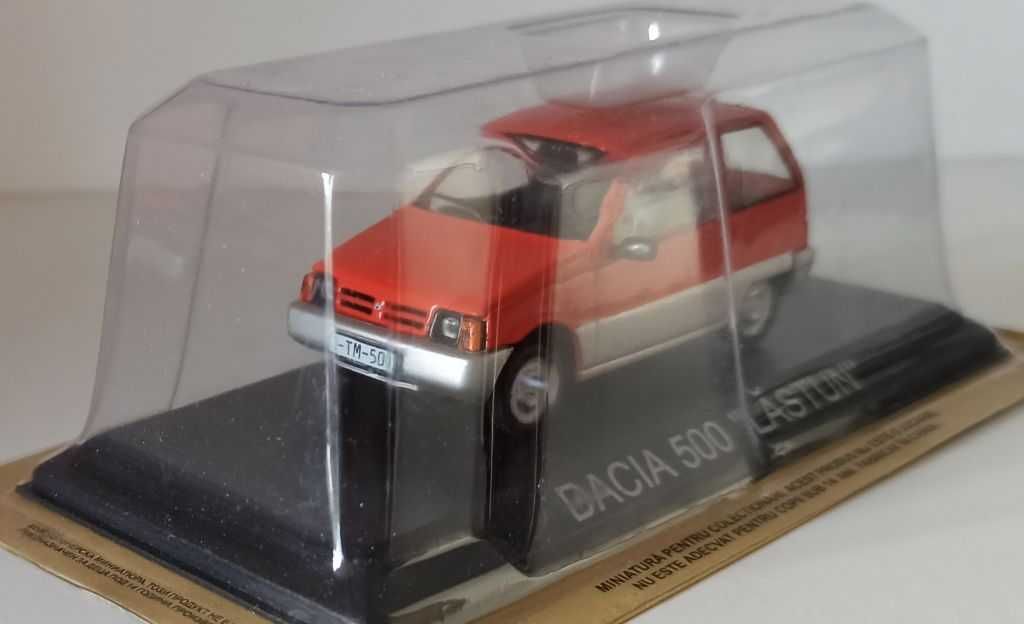 Macheta Dacia 500 LASTUN 1988 - IXO/DeAgostini Masini de Legenda 1/43