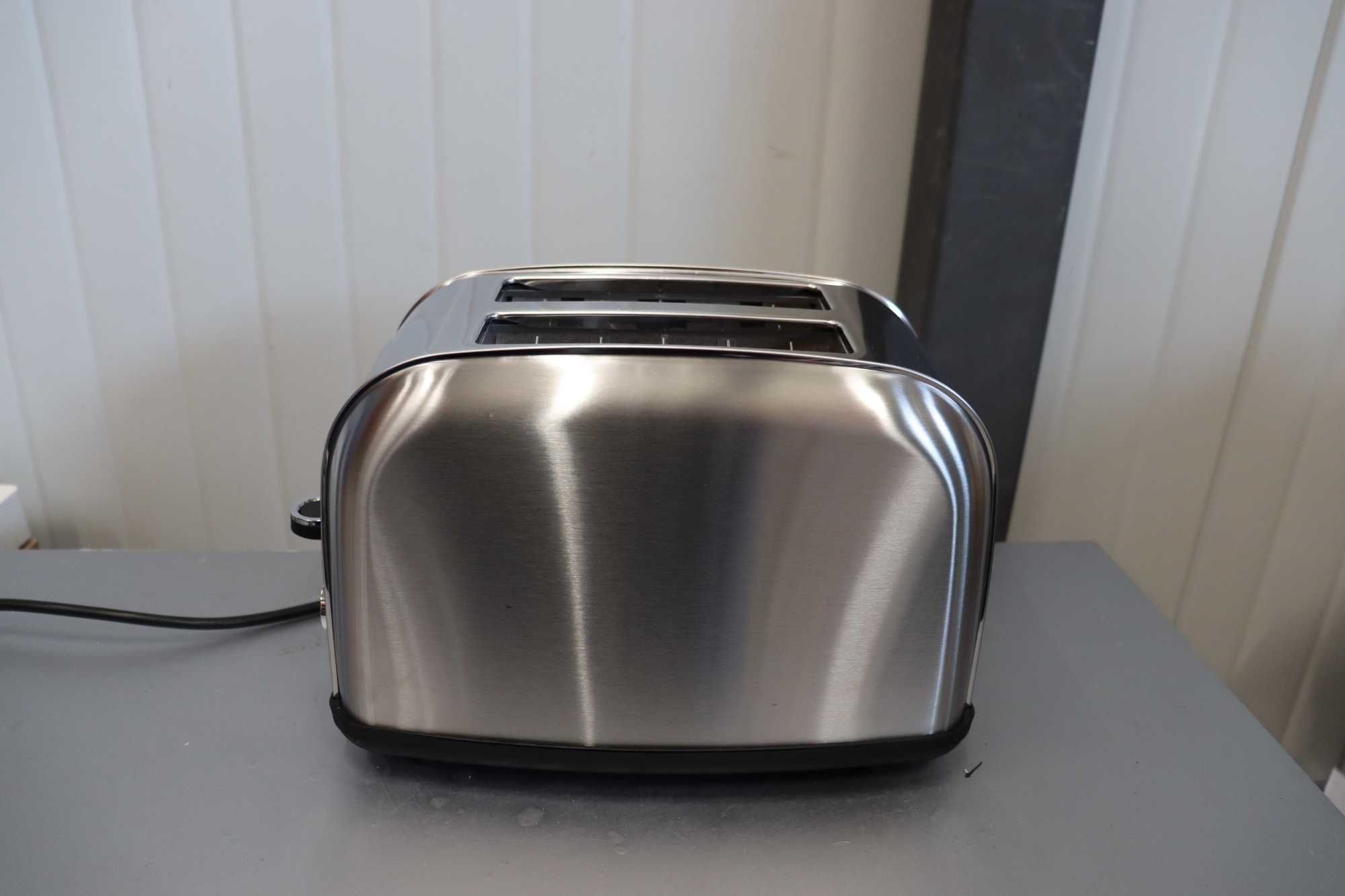 Тостер Cecotec Toastin' time 850 Inox Long Lite, 850W, 2 филийки, Inox