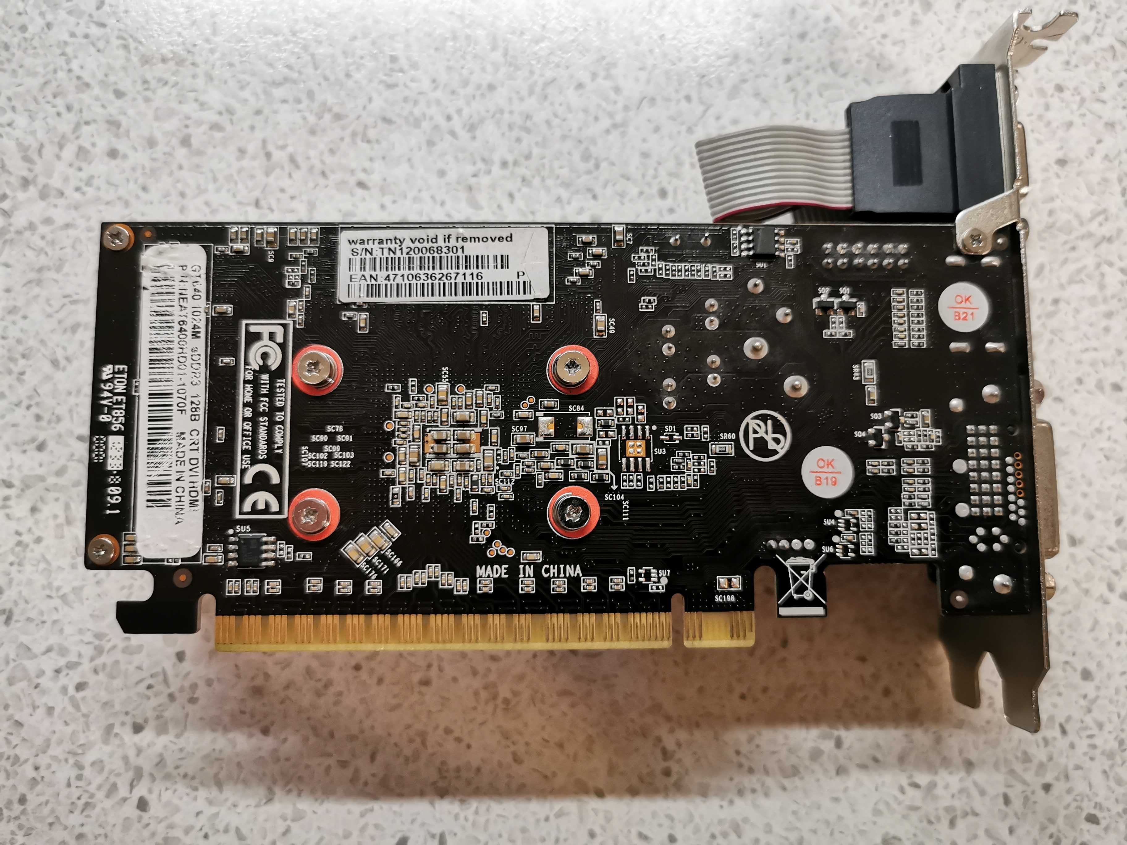 Видеокарты AMD RX580 и nVidia GeForce GT640