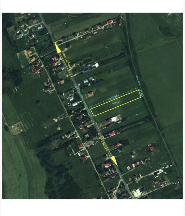 Teren 6200 mp si 2500 mp