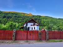 Cabană de închiriat cu minipiscină încălzită și iaz cu pește