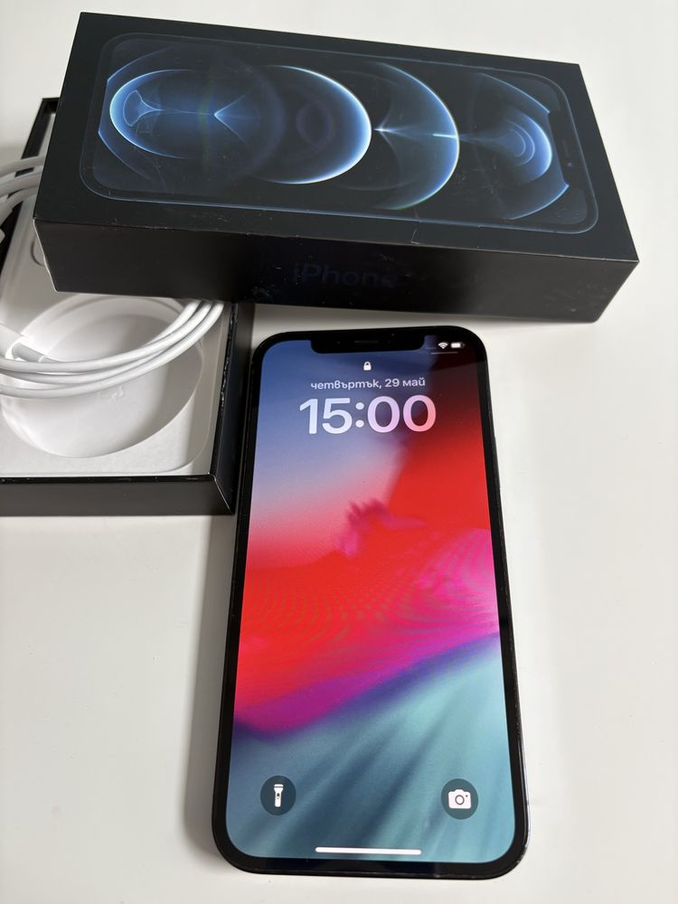 IPhone 12 Pro 128Gb Pacific Blue - отлично състояние!