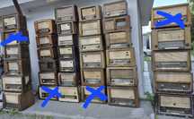 Vând colecție 34 Radio cu Lampi,carcasa ebonita&lemn din ani 1940-1980