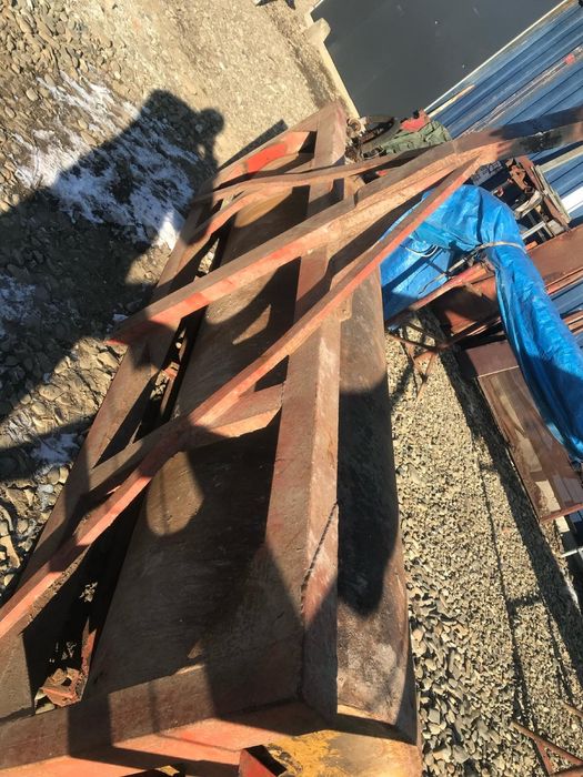 Tăvălugul agricol lungime 2,80 metri grosime 76 cm