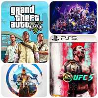 Игры на PS4, PS5 FIFA 22,MK 11,UFC 4,GTA V пс4 пс5