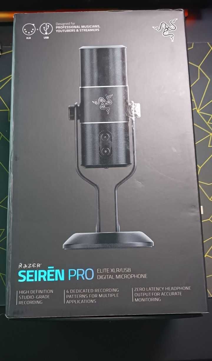 RAZER SEIREN PRO - Професионален XLR Микрофон
