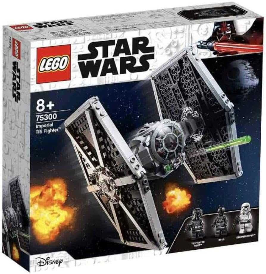 Lego Star Wars:75312 Boba Fett's Starship, 75300 Imperial Tie Fighter