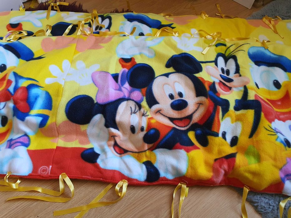 Set aparatori laterale de protectie pat bebe