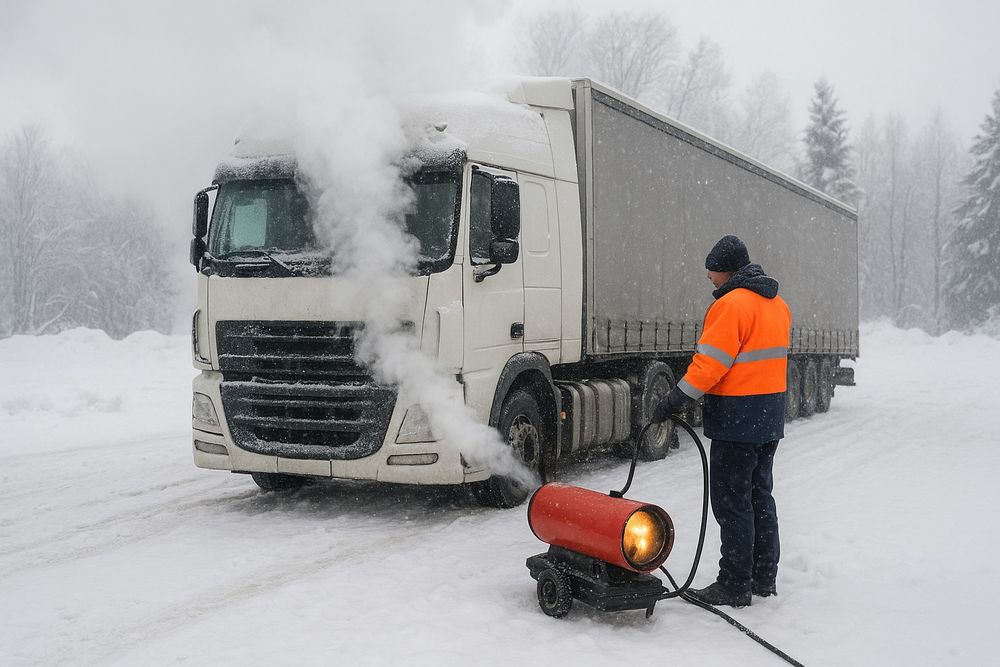 Отогрев Фуры Прогрев Авто спецтехники