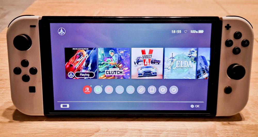 Consola Nintendo Switch OLED (White)