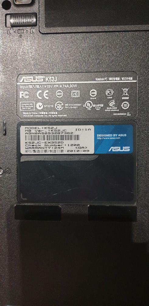 Laptop-Notebook Asus k52j i5