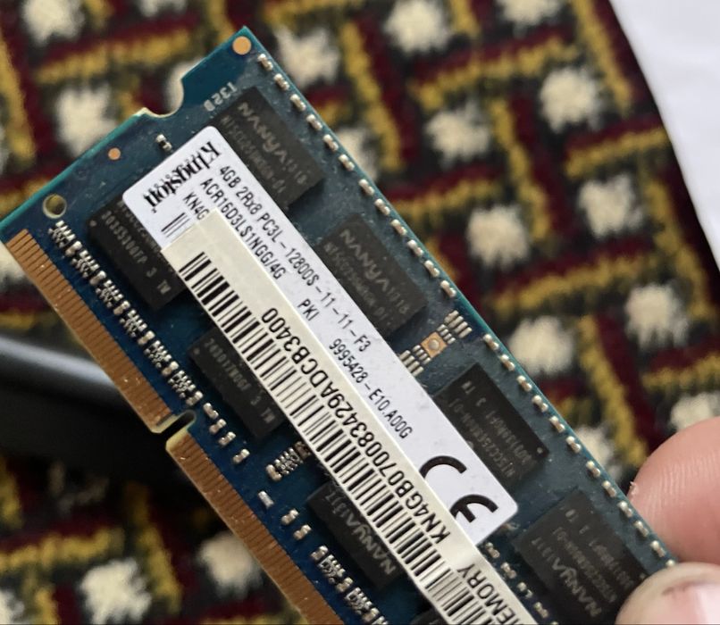 KINGSTON Operativka noutbuk ddr3 4GB