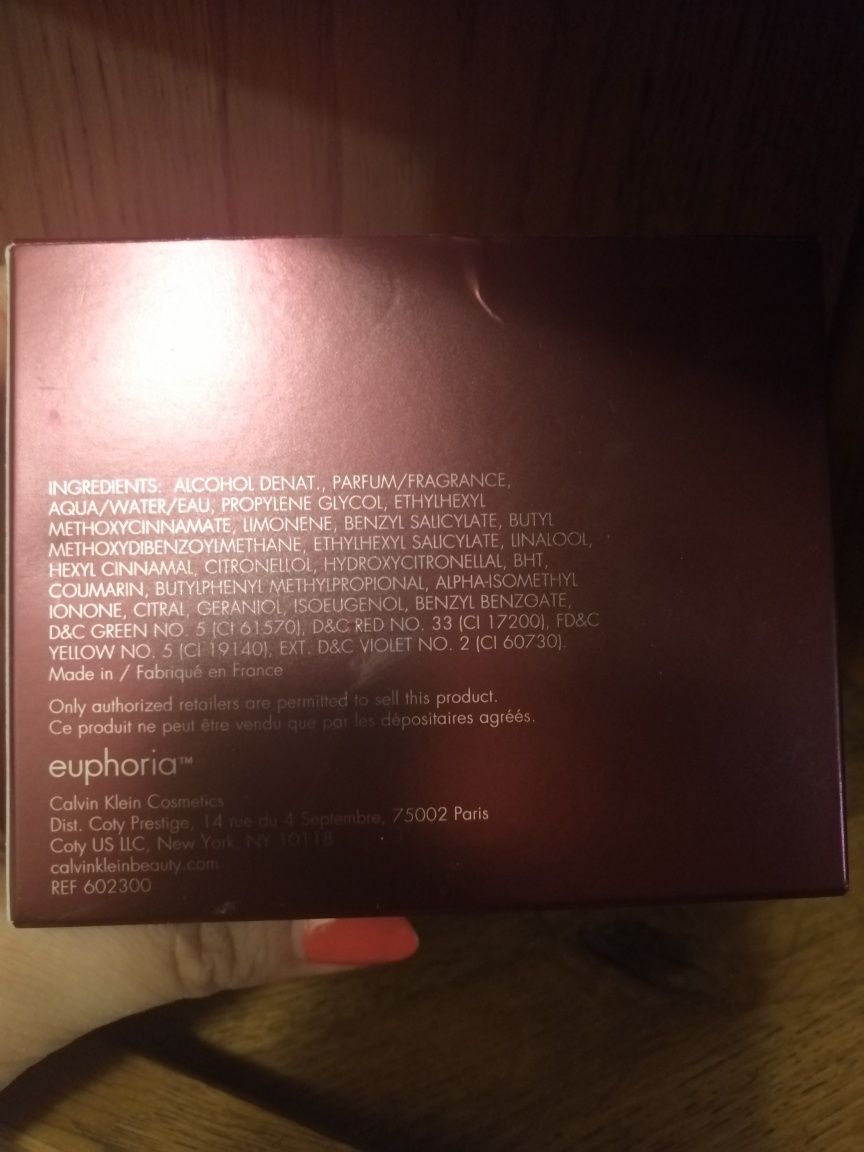 Calvin klein euphoria