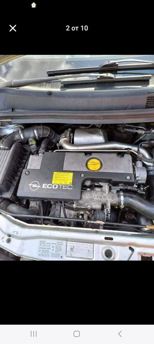 Продавам на части Опел зафира 2.0д 101кс