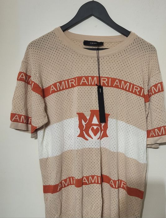 Мъжка тениска AMIRI mesh. XL-XXL