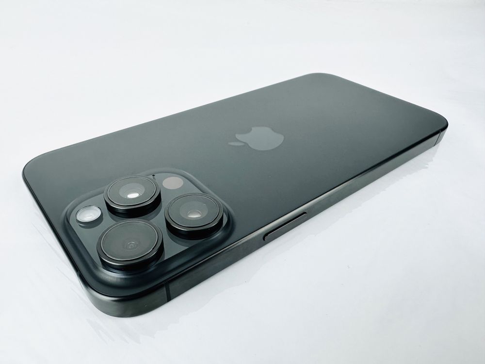 КАТО НОВ! Apple iPhone 15 Pro Max 256GB Black Гаранция!